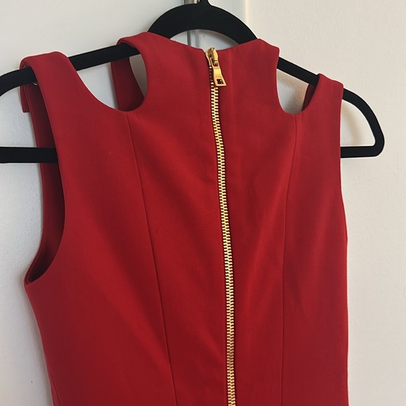 Balmain Red Mini Dress - Picture 9 of 15